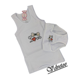 Детски комплект потник и бикина от Candy baby М307 Love