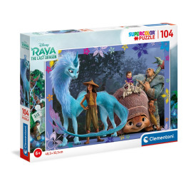 CLEMENTONI 104ч. Пъзел Raya and The Last Dragon 27156