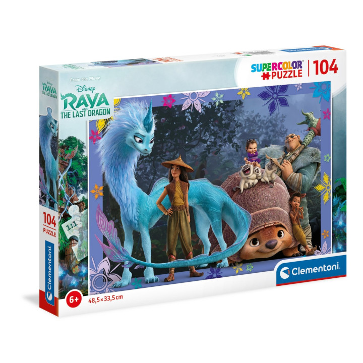 CLEMENTONI 104ч. Пъзел Raya and The Last Dragon 27156