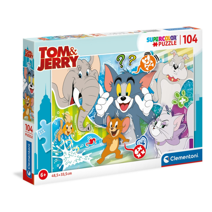 CLEMENTONI 104ч. Tom & Jerry 27518