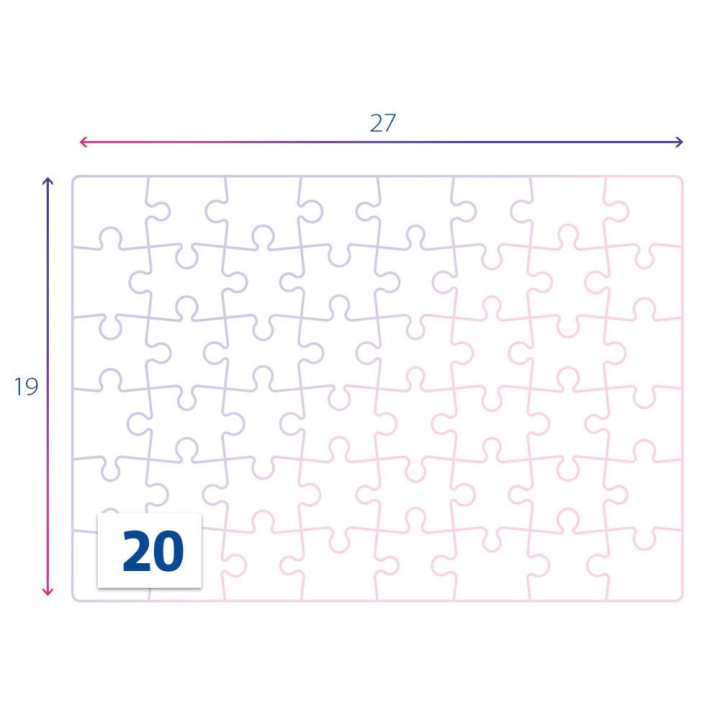 CLEMENTONI 2x20ч. Пъзел Baby Shark 24777