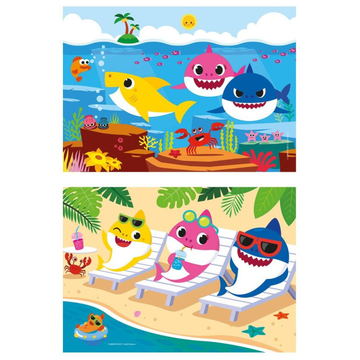 CLEMENTONI 2x20ч. Пъзел Baby Shark 24777