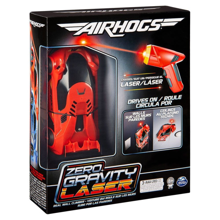 AIR HOGS Кола LASER ZERO GRAVITY Червена 6054126