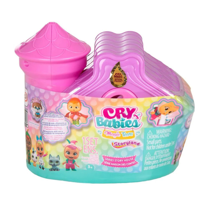 IMC Миникукла със сълзи CRYBABIES MAGIC TEARS STORYLAND в къщичка 82533