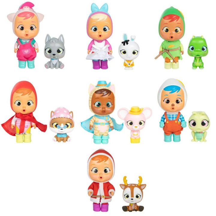 IMC Миникукла със сълзи CRYBABIES MAGIC TEARS STORYLAND в къщичка 82533