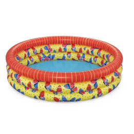 BESTWAY Надуваем басейн Beautiful Butterfly 168х38см. 3 нива 51202