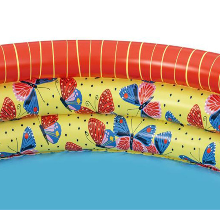 BESTWAY Надуваем басейн Beautiful Butterfly 168х38см. 3 нива 51202