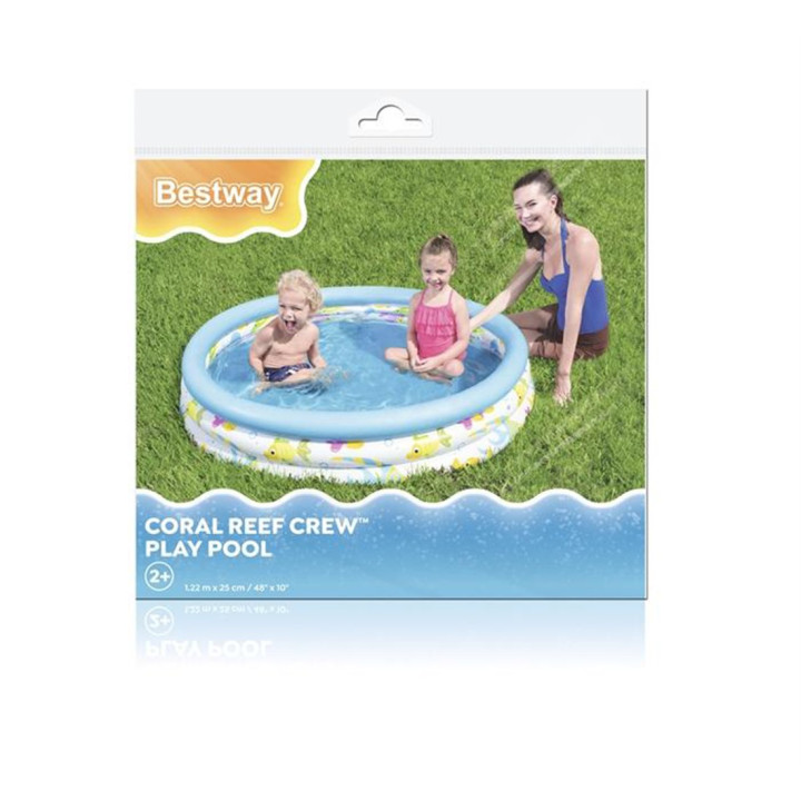 BESTWAY Надуваем басейн 122 см ОКЕАН 51009