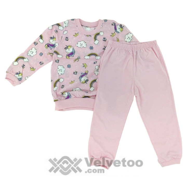 Детска пижама сингъл Candy baby за момиче