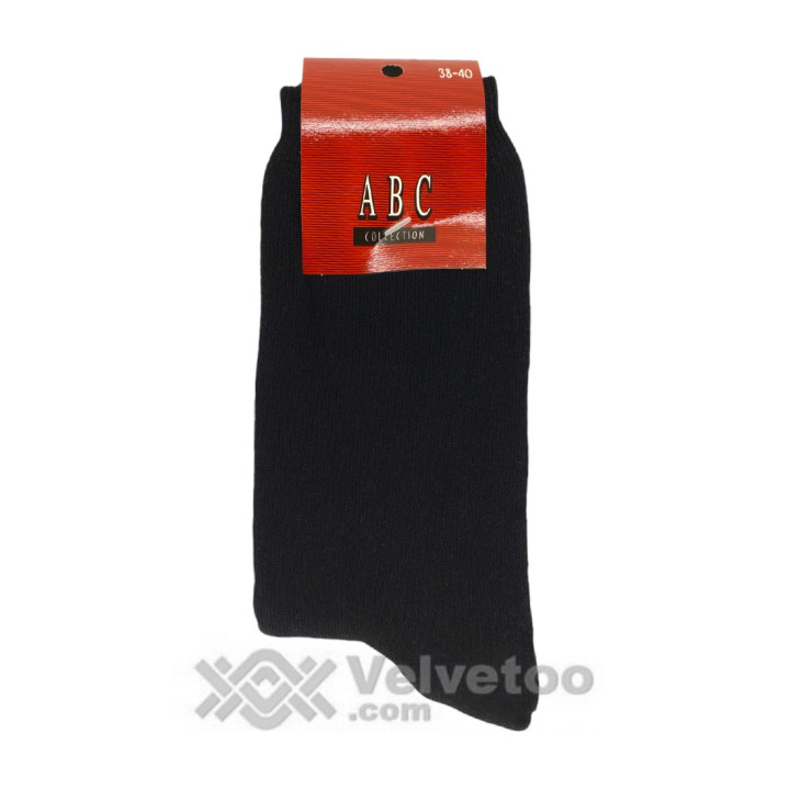 Дамско-юношески термо чорап черен ABC М460