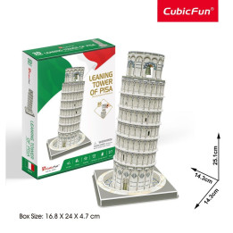 CubicFun Пъзел 3D Leaning Tower of Pisa 27ч. C241