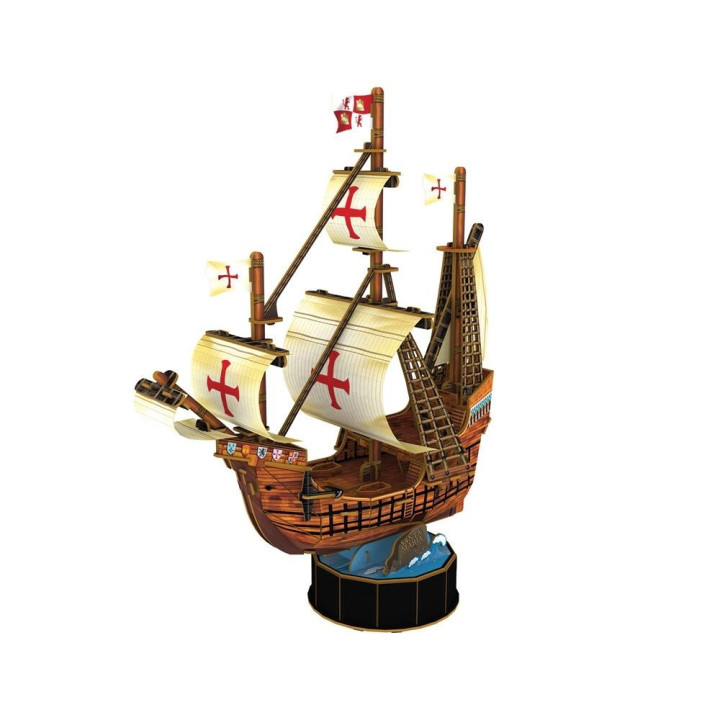 CubicFun 3D Пъзел КОРАБ SANTA MARIA T4031