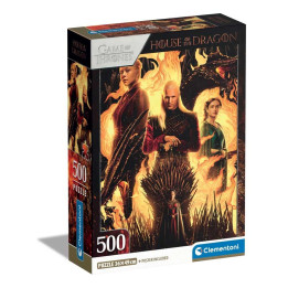 CLEMENTONI 500ч. Пъзел House of The Dragon 35548