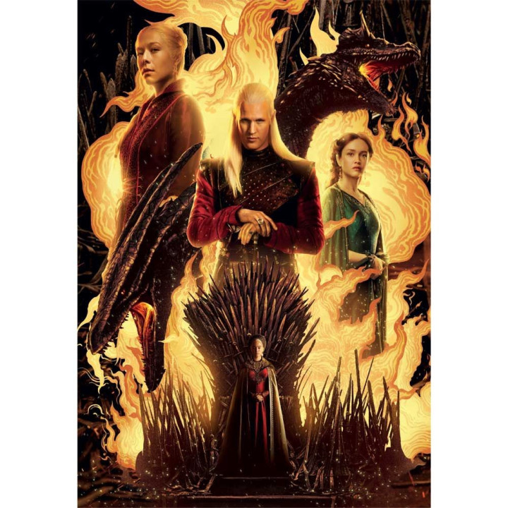 CLEMENTONI 500ч. Пъзел House of The Dragon 35548