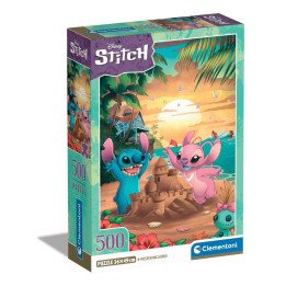 CLEMENTONI 500ч. Пъзел Disney Stitch 35547