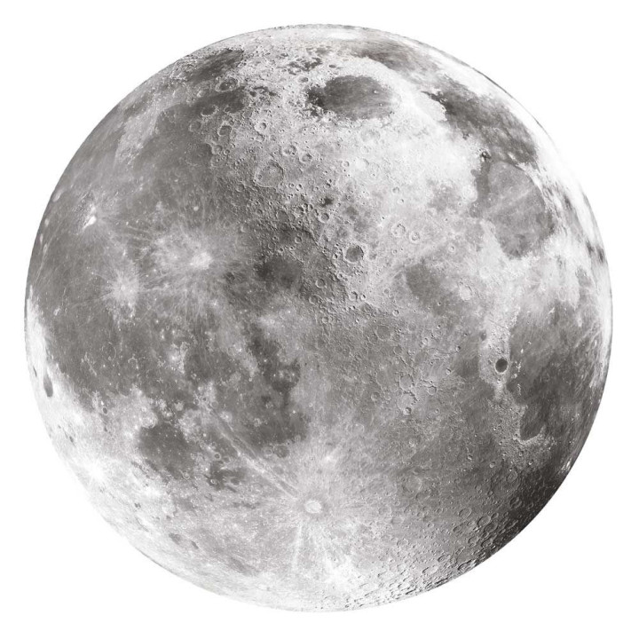 CLEMENTONI 500ч. Пъзел SPACE COLLECTION ROUND Moon 35108