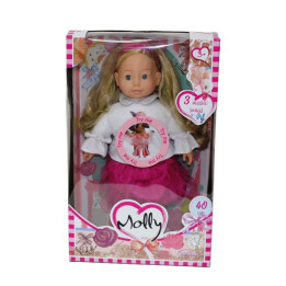 MOLLY Кукла 40см. с 50 фрази на български език 1216