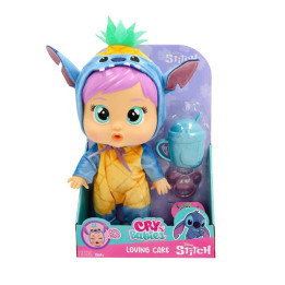 IMC Кукла със сълзи CRYBABIES Loving Care Disney STITCH 927360