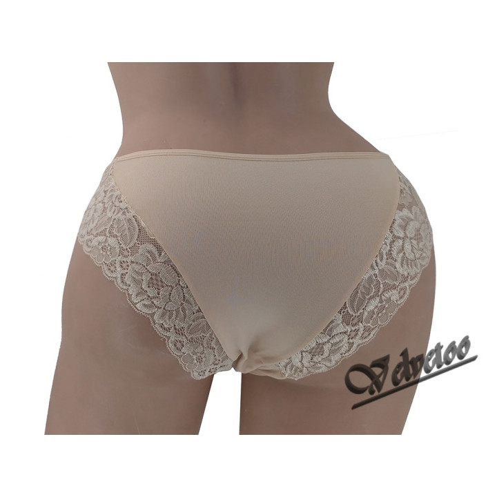 Бикина микрофибър с фина дантела "Ивон" М3002