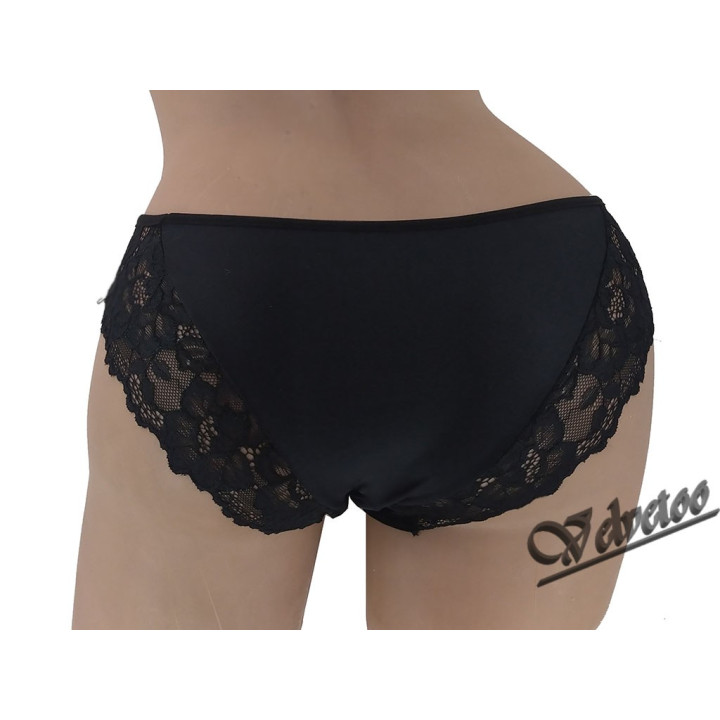 Бикина микрофибър с фина дантела "Ивон" М3002