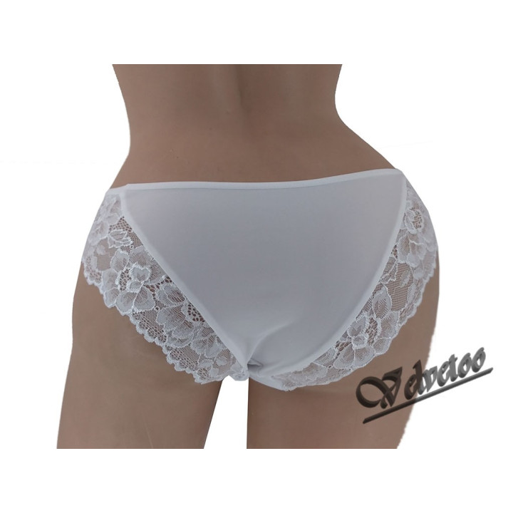Бикина микрофибър с фина дантела "Ивон" М3002